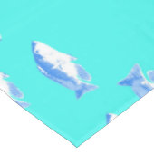 Nappe Poisson bleu turquoise (Angle)