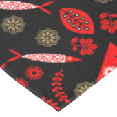Nappe Poisson d'art populaire nordique (Angle)