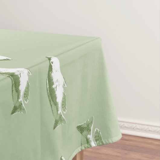 Nappe Poisson vert olive (In Situ)