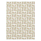 Nappe Poivrons rouges verts chauds (Devant)