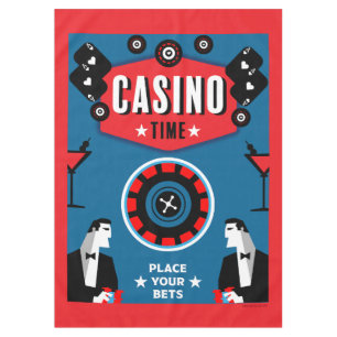 Nappe Poker Roulette de Casino