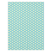 Nappe Polka jaune point sur bleu modifiable) Arrière - p (Devant)