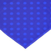 Nappe Polka point dégradé bleu marine noir couleurs fonc (Angle)