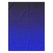 Nappe Polka point dégradé bleu marine noir couleurs fonc (Devant)