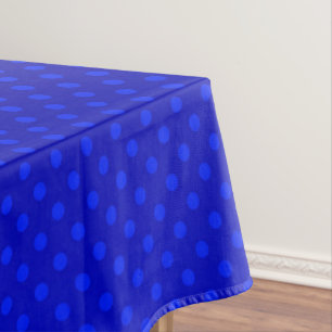 Nappe Polka point dégradé bleu marine noir couleurs fonc