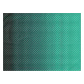 Nappe Polka point dégradé vert noir couleurs foncé (Devant (Horizontal))