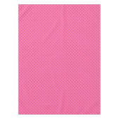 Nappe Polka point rose, rétro, rose (Devant)