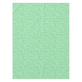 Nappe Polka point vert tons rétro années 60 (Devant)