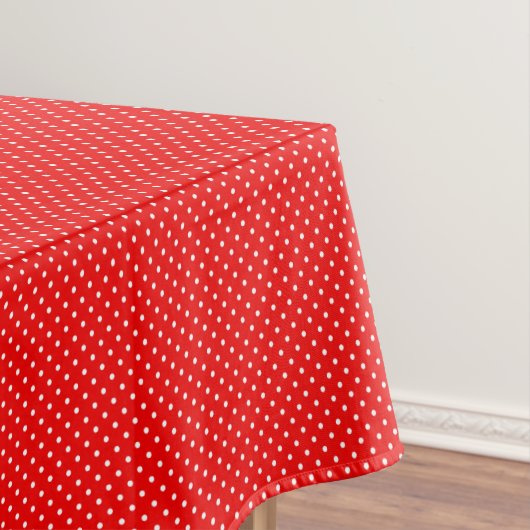 Nappe Polka rouge do (In Situ)