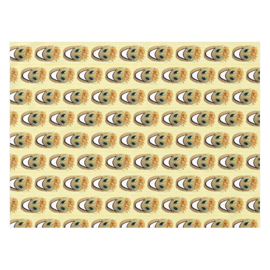 Nappe Pomme de terre à rayures jaunes, frites (Devant (Horizontal))