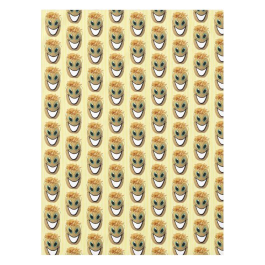 Nappe Pomme de terre à rayures jaunes, frites (Devant)