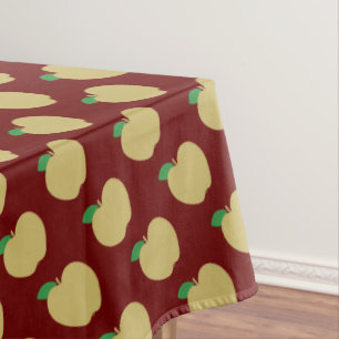 Nappe Pomme d'or en rouge