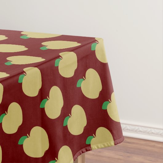 Nappe Pomme d'or en rouge (In Situ)