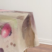 Nappe Pommes automnales en couleurs pastel aquarelle (In Situ)