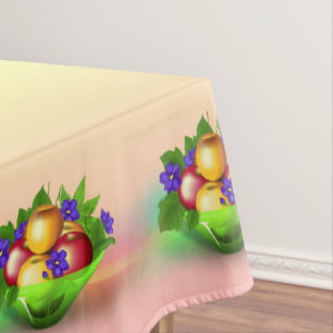 Nappe Pommes dans Vase