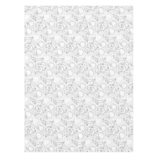 Nappe Pommes graphiques. (Devant)
