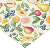 Nappe Pommes Poires Myrtilles Oranges Fruits (Angle)