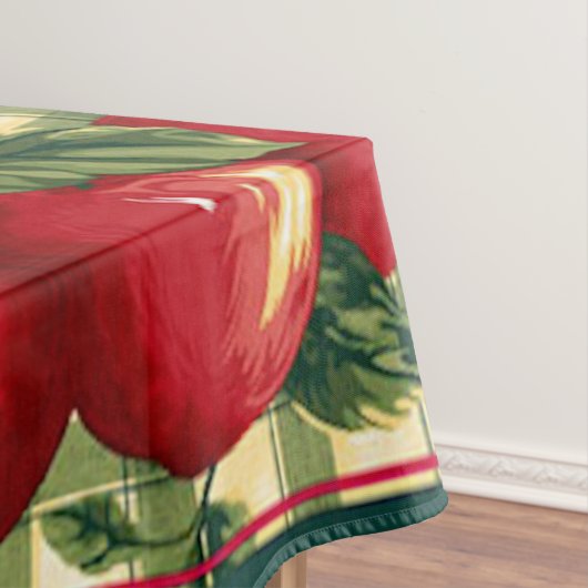 Nappe Pommes sur le guingan (In Situ)