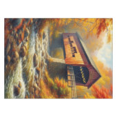 Nappe pont couvert d'automne classique (Devant (Horizontal))