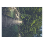Nappe Pont suspendu simple rivière Idrijca, Slovénie (Devant (Horizontal))