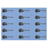 Nappe Pop Art Guitare électrique (Devant (Horizontal))
