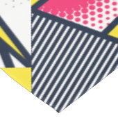 Nappe Pop art pow ! Pattern à Magenta, Blue et Black (Angle)