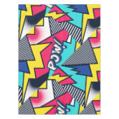 Nappe Pop art pow ! Pattern à Magenta, Blue et Black (Devant)