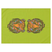 Nappe Pop Art TIGER HEAD + votre backgr. & idées (Devant (Horizontal))