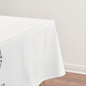 Nappe Pop Up Shop Table Runner Banner Business Logo Text (In Situ)