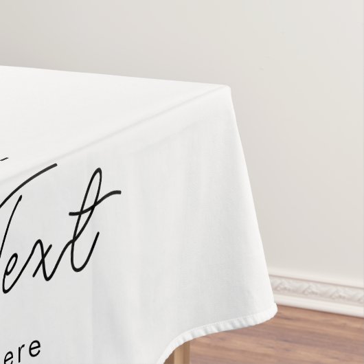 Nappe Pop Up Shop Table Runner Bannière Script moderne (In Situ)