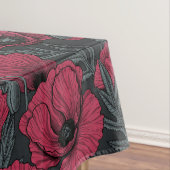 Nappe Poppies à Viva Magenta (In Situ)