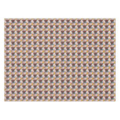 Nappe Porcs avec le motif de casquettes (Devant (Horizontal))