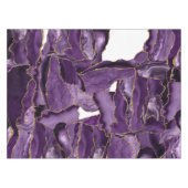 Nappe Porte de parties scintillant violet et or (Devant (Horizontal))