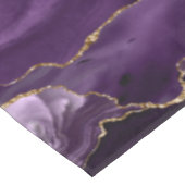 Nappe Porte de parties scintillant violet et or (Angle)
