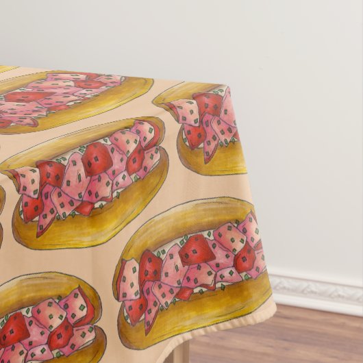 Nappe Portland Maine Fruits de mer Lobster Roll Sandwich (In Situ)