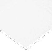 Nappe Portrait de vache Highland premier monogramme noir (Angle)