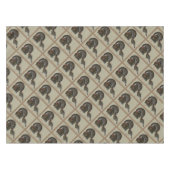 Nappe Portrait en bronze standard de dindes (Devant (Horizontal))