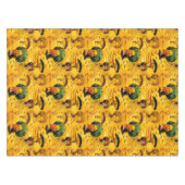 Nappe Portrait féminin africain avec coucher de soleil (Devant (Horizontal))