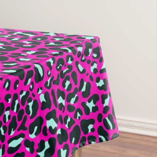 Nappe Poster de animal de Cheetah Leopard rose moderne (In Situ)