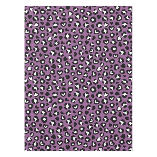 Nappe Poster de animal, Léopard Violet, Spots De Cheetah (Devant)