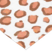 Nappe Poster de animal Motif Léopard moderne Rouge (Angle)