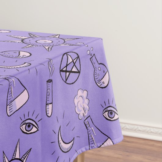 Nappe Potions de sorcière Alchimie violette Motif Hallow (In Situ)