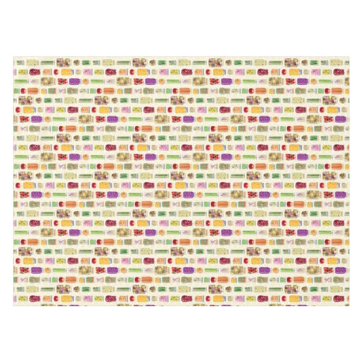 Nappe Pots de canne - Jaune (Devant (Horizontal))