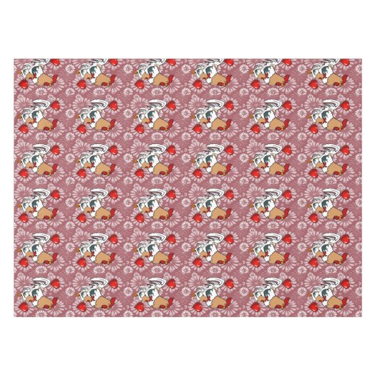 Nappe Poulet de Saint-Valentin (Devant (Horizontal))