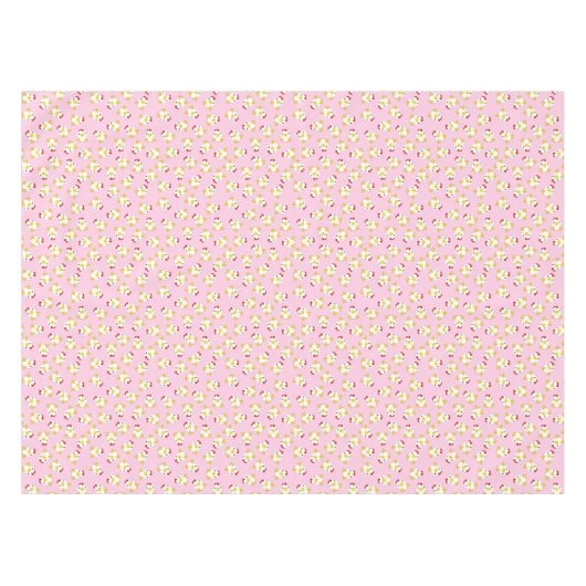 Nappe Poulet fête d'anniversaire rose (Devant (Horizontal))