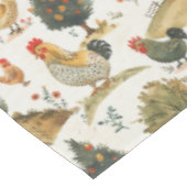 Nappe Poulets d'élevage mignons (Angle)