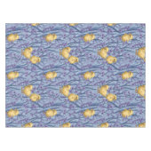 Nappe Poulets et hyacinthes bleu ciel (Devant (Horizontal))