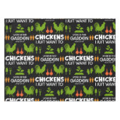 Nappe Poulets Et Jardinage (Devant (Horizontal))