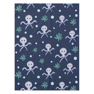 Nappe Poulpe sous la mer motif pour enfants