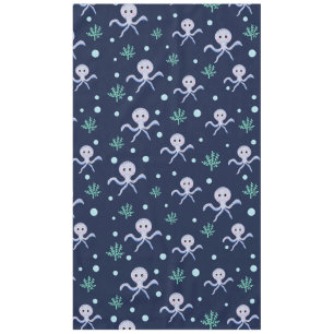 Nappe Poulpe sous la mer motif pour enfants
